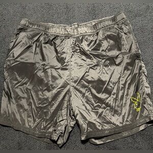PLAYBOY Charcoal Mesh Shorts